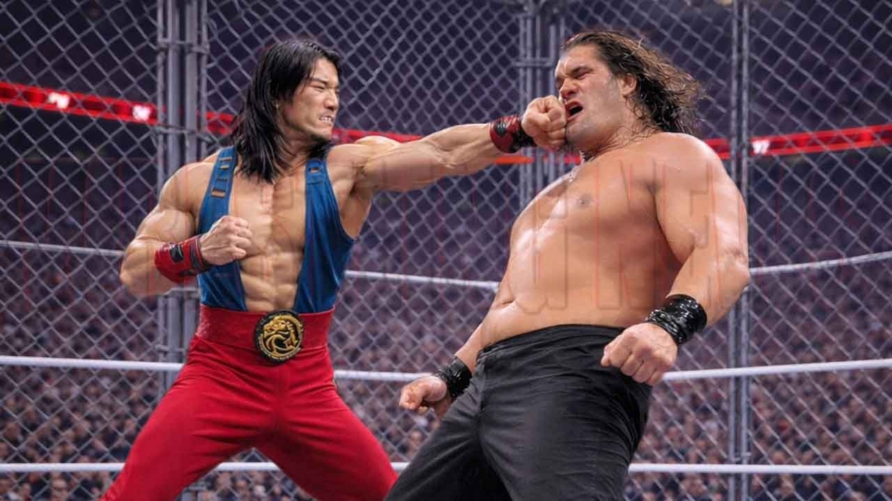 Liu kang vs Great Khali Match Steel Cage