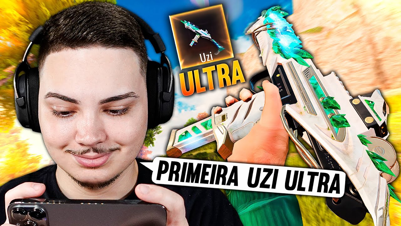 *NOVA UZI* ULTRA do BLOOD STRIKE 🔥 (Uzi - Espinélio verde)