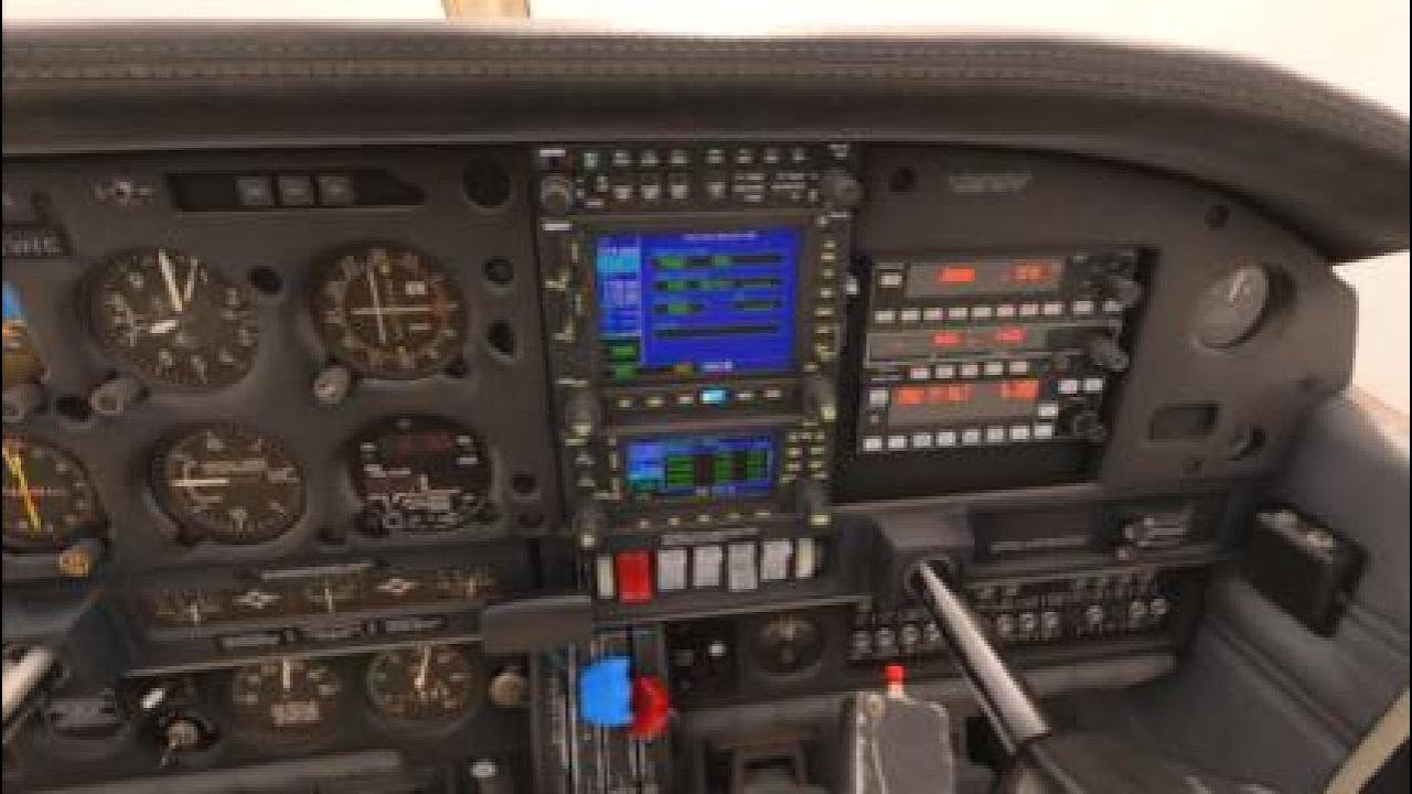 Flight simulator 2024 - Descida e aproximação RNAV completa na pista 34 de São José dos Campos - SP