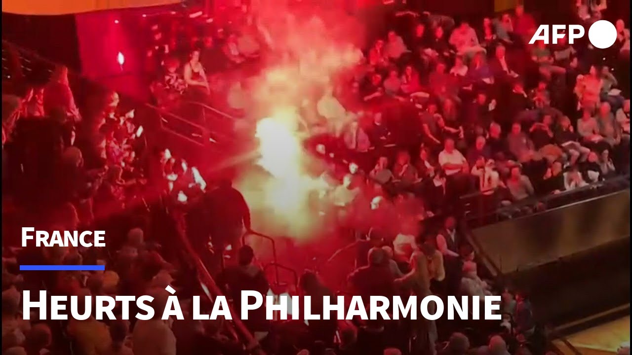 Incidents lors du concert d'un orchestre israélien à la Philharmonie de Paris | AFP