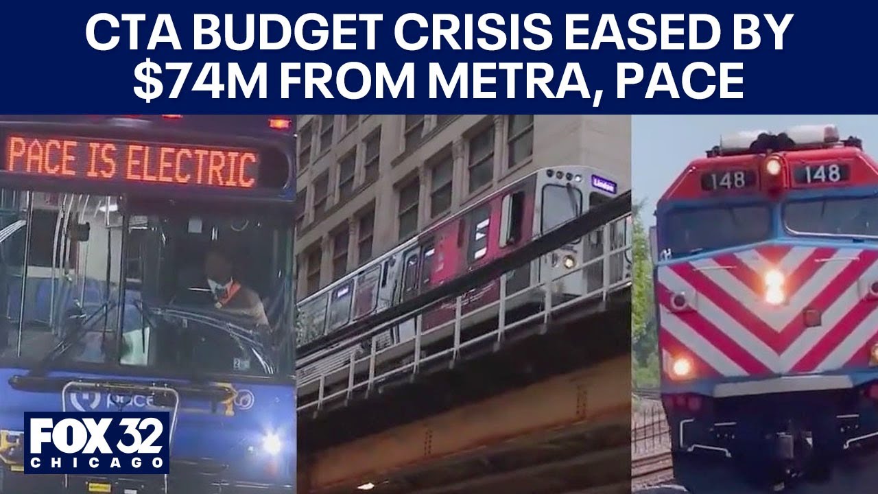 CTA budget crisis eased by $74M from Metra, Pace