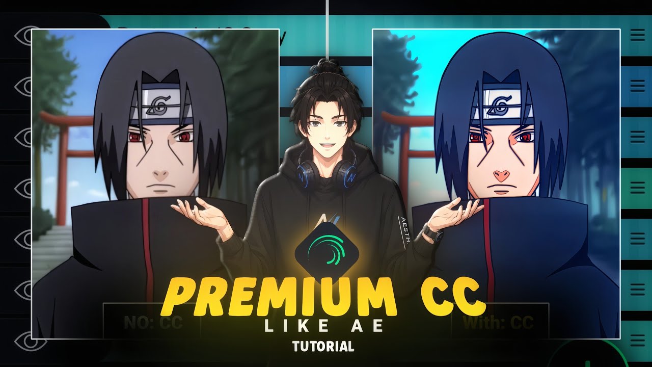 How To Create Premium Anime CC in Alight Motion