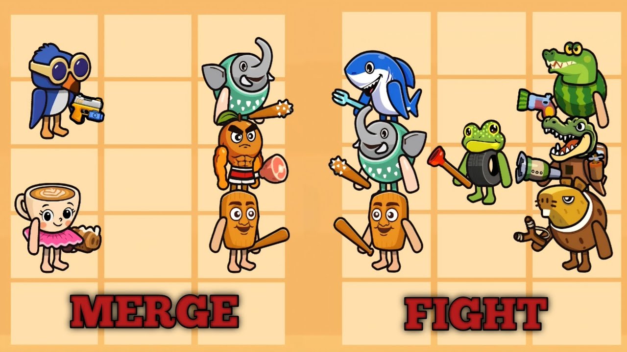 Brainrot Battle Merge – Strongest Meme Fusion Wins