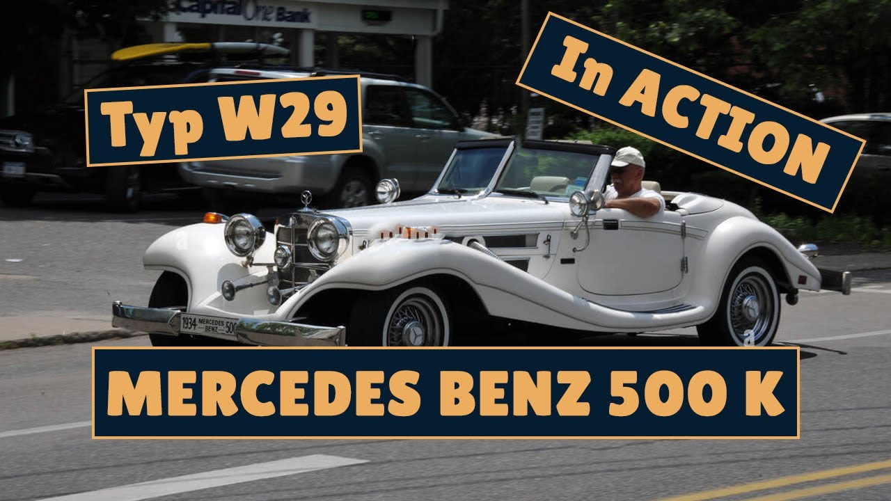 Mercedes Benz 500K (W29) (1934 -1936) [Classic Benz Review]