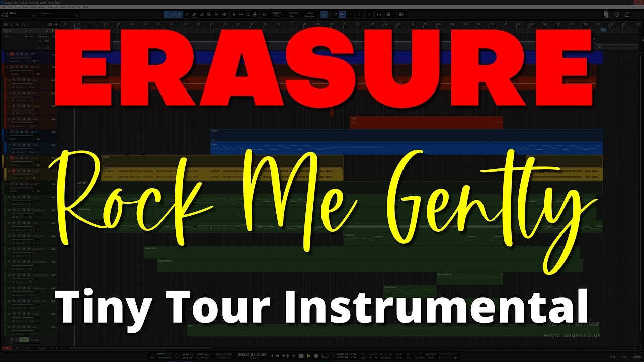 Erasure Rock Me Gently Tiny Tour Instrumental