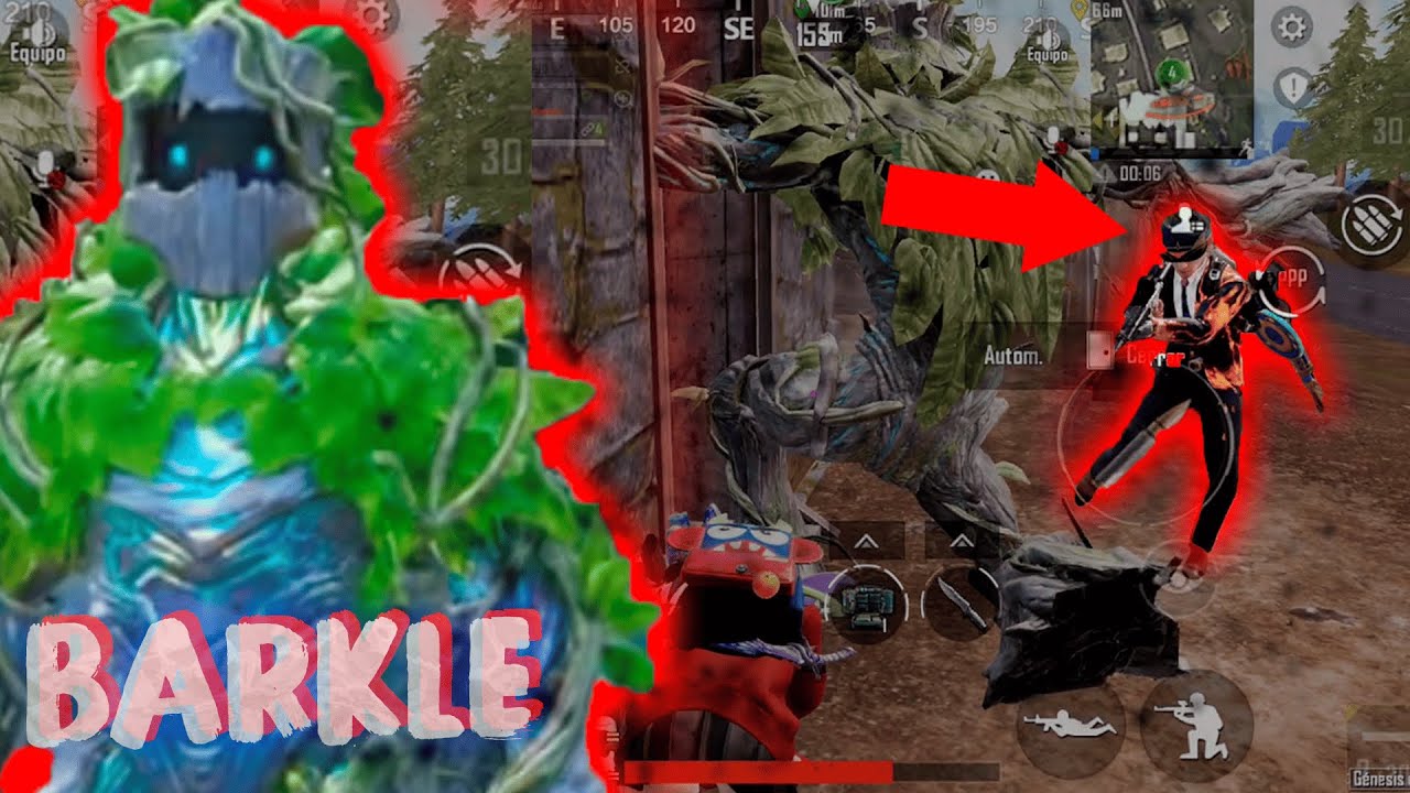 BARKLE ME SALVA EN PUBG MOBILE.