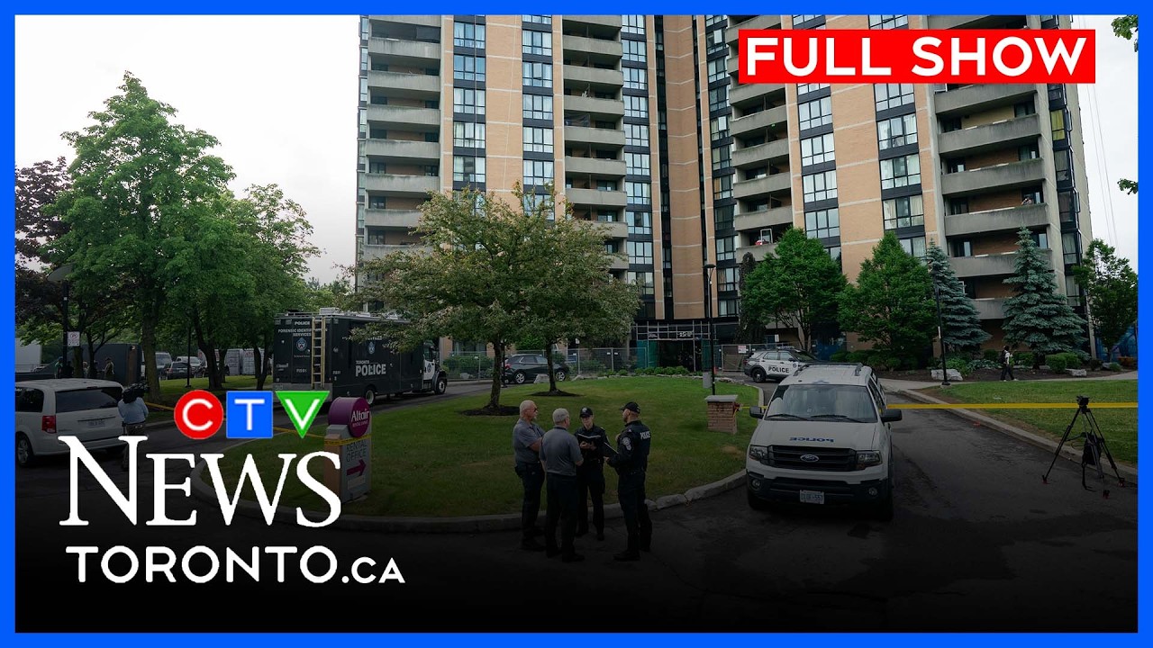 Toronto police officer fatally shot in North York  | CTV News Toronto at Six for June 11, 2026
