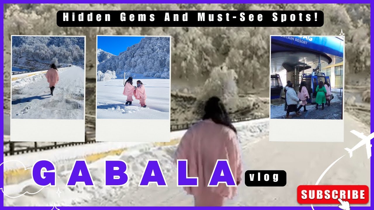 🌞 Day 3 of Our Azerbaijan Trip | Gabala • Laza Village • Tufandag • Nohur Lake 🏔️✨#trending #travel 