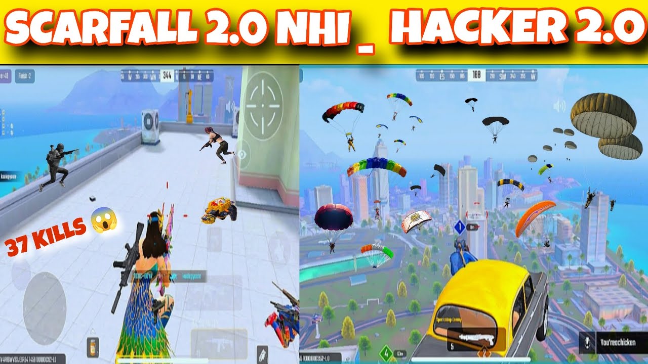 SCARFALL 2.0 INDIAN GAME 🇮🇳 RUS GAMEPLAY VIDEO 😳 BOYA VS HACKER 😱 CREATOR BY  BOYAxGAMER #scarfall 