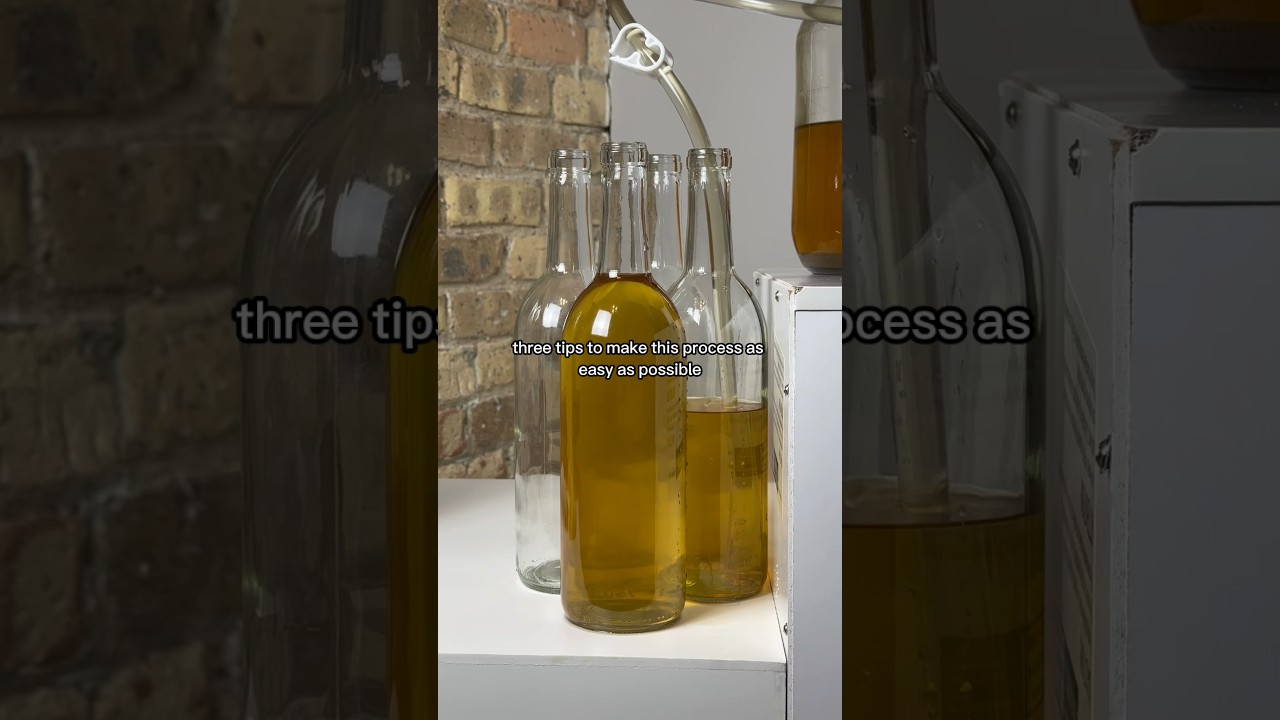 TIPS TO MAKE BOTTLING EASIER