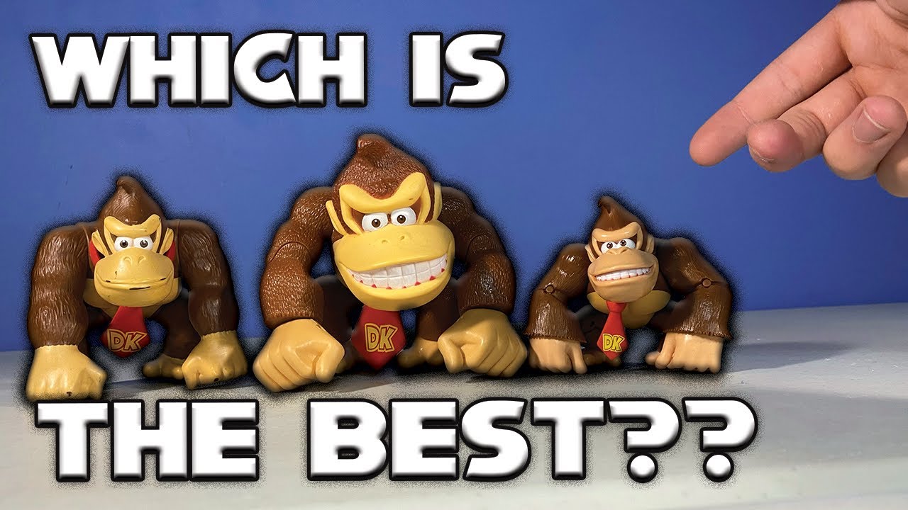 ЛУЧШАЯ ФИГУРКА DK?? | Сравнение Donkey Kong