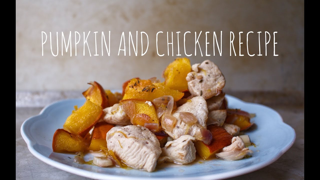 Baked Chicken with Pumpkin