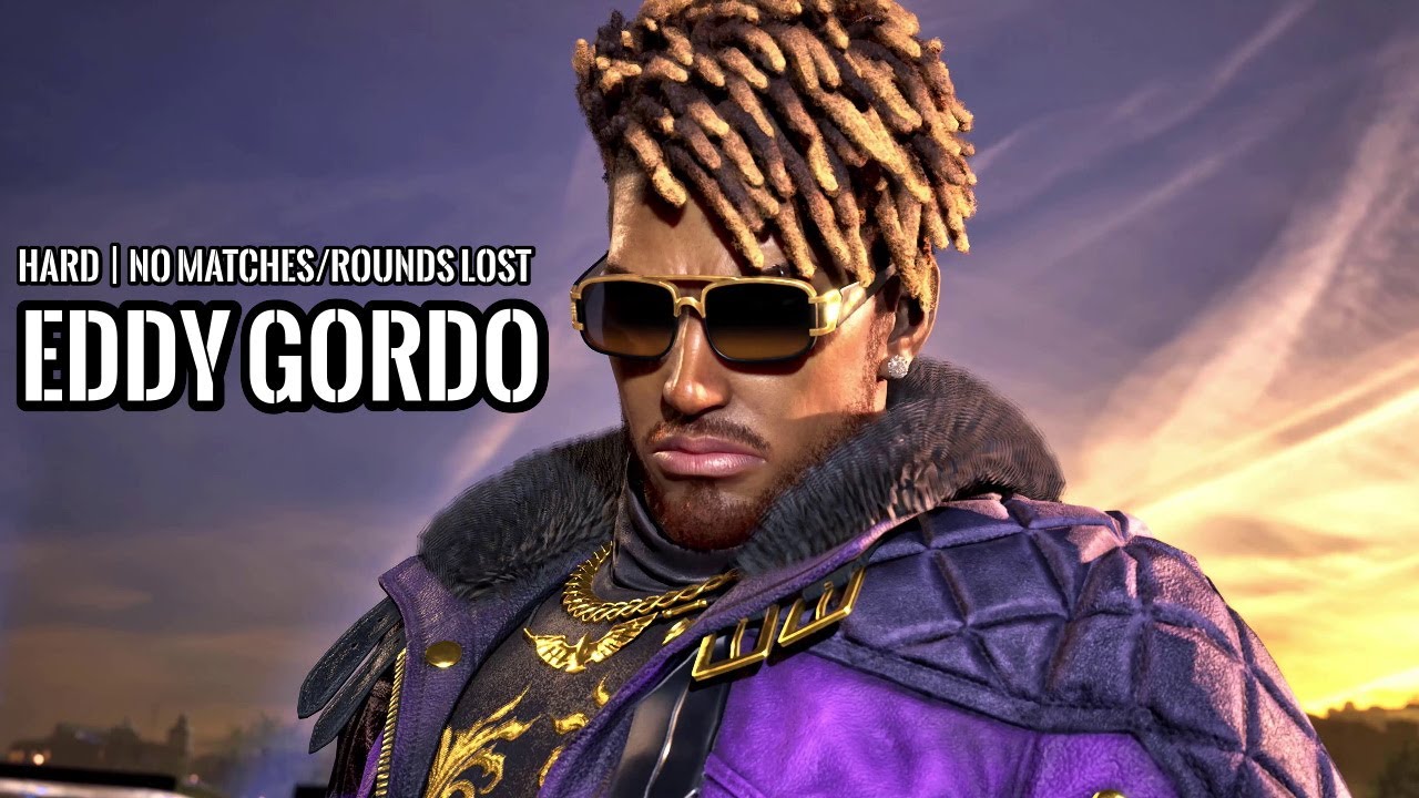 TEKKEN 8 | Arcade Mode | EDDY GORDO | Hard | No Matches/Rounds Lost | 4K 60FPS