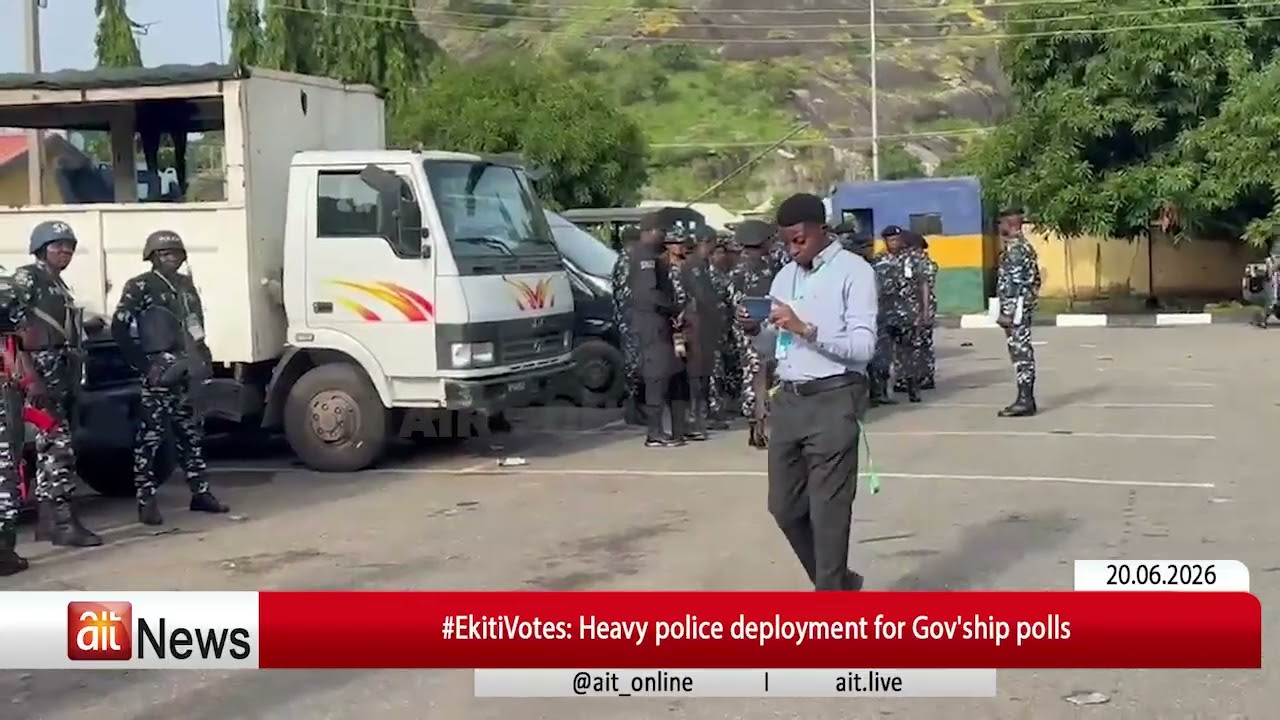 #EkitiVotes: Heavy police deployment for gubernatorial elections