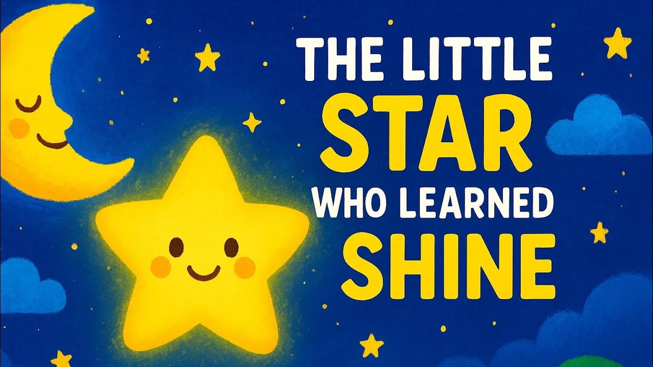 ✨ The Little Star Who Learned to Shine 🌟/  A Tiny Star with a Big Heart 💛/ Twinkle’s Special Light 🌙