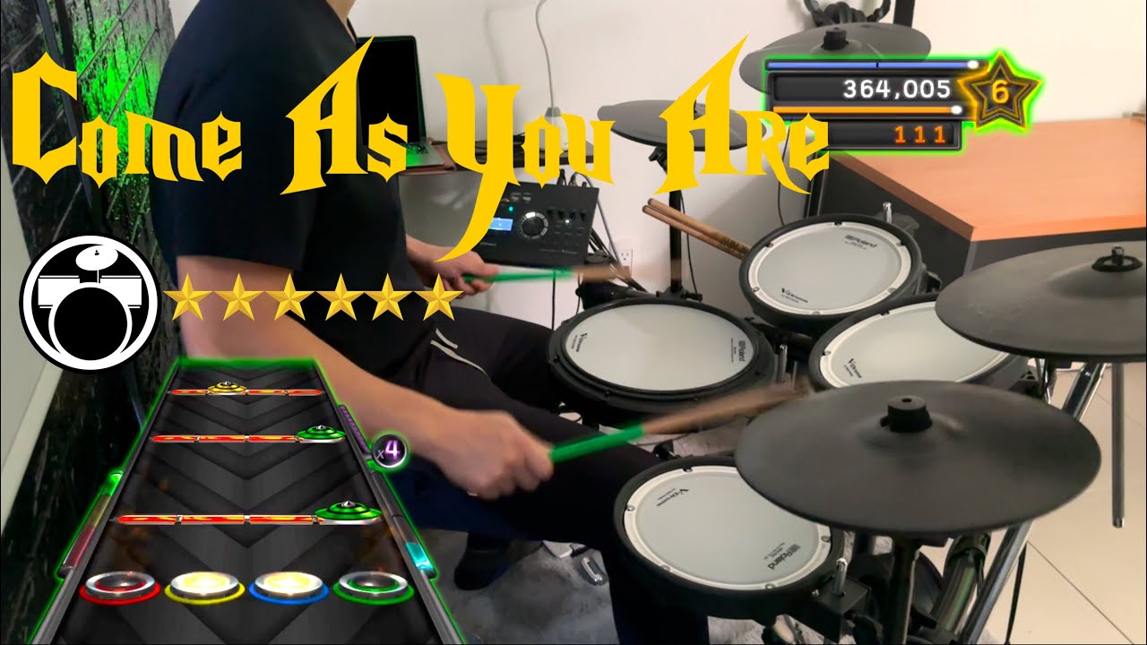 Come As You Are - Nirvana Expert Drums Clone Hero