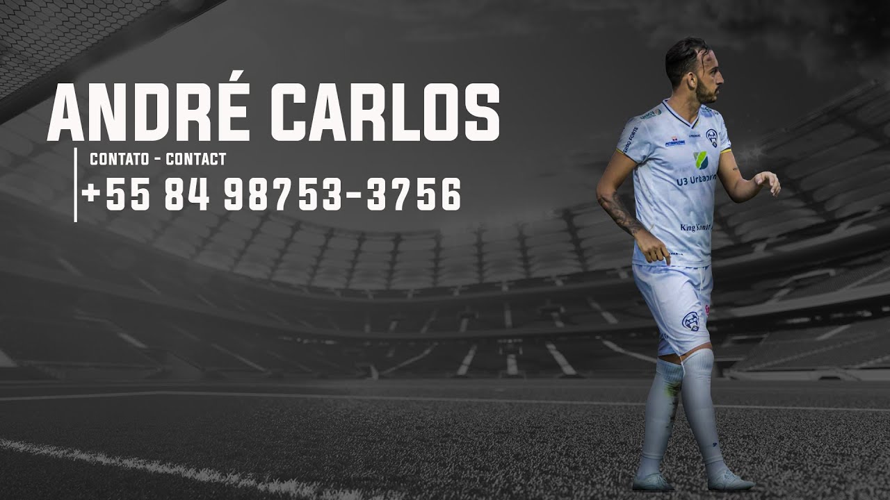 Andr&eacute; Carlos - Centroavante / Center Forward - Extremo / Winger - 2023
