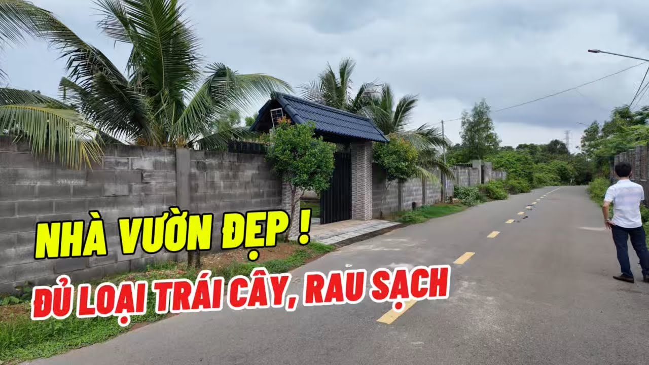 Căn Nhà Vườn Đủ Loại Trái Cây Và Rau Sạch Ở Thành Phố Bà Rịa Vũng Tàu - TP HCM Cần Bán