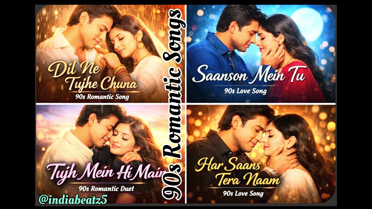 The Best 90s Romantic and deep love songs | Dil Ne Tuje Chuna |