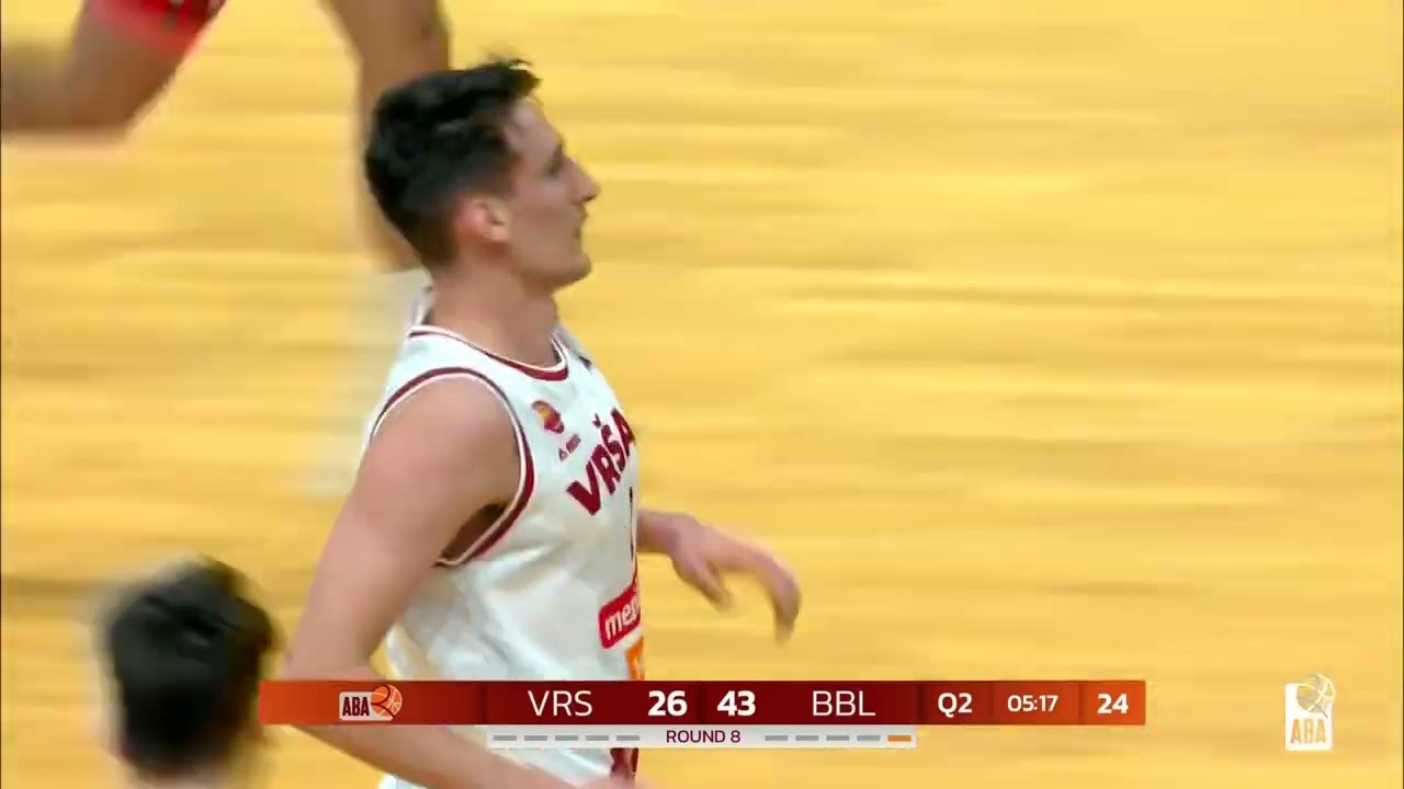 ABA League 2 2025/26 highlights, Round 8: Vršac Meridianbet - Borac WWIN (4.3.2026)