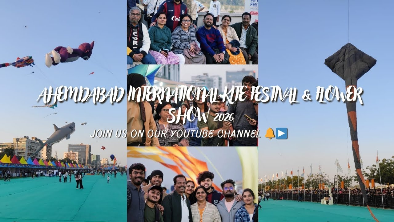 A day with family -International Kite festival#viralvideo#trendingvideo#fun#vlog#friends