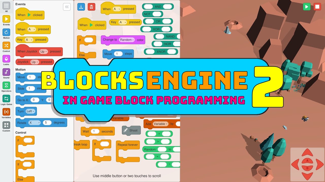 Blocks Engine 2 for Unity - Creating Blocks for Navigation and Pathfinding
