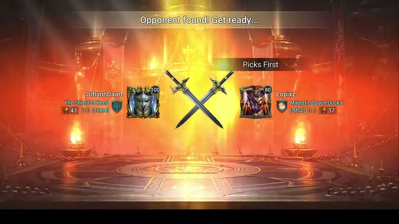 Tournament 1: Lopix vs Johann (Raid Void Crown)