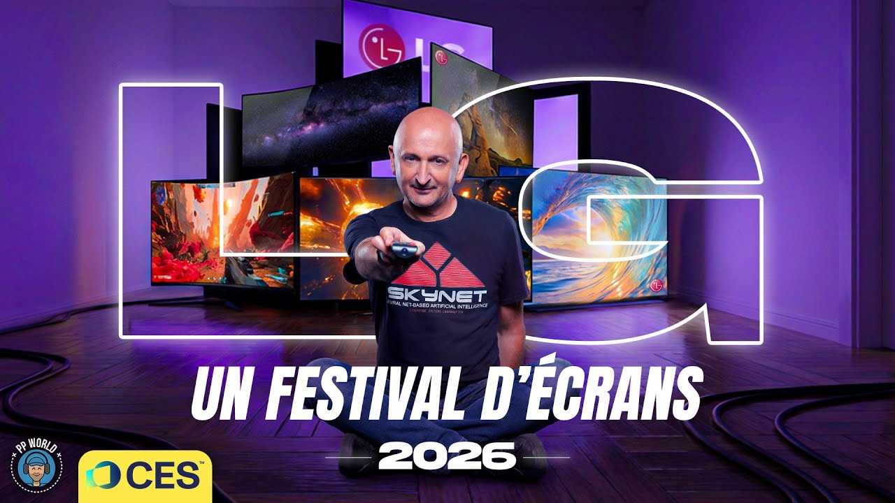 LG 2026 : Un FESTIVAL de TV et de Technos (OLED C6/G6, MicroRGB, Mini RGB, Wallpaper)