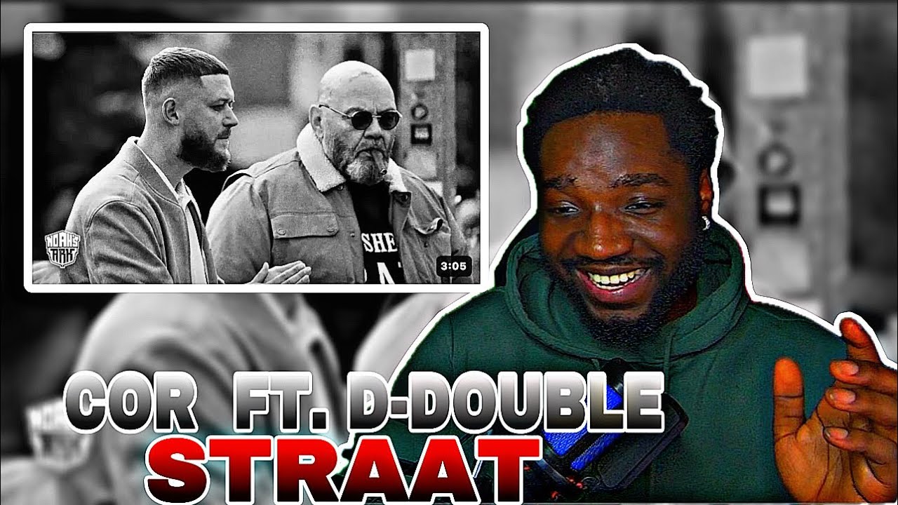 Cor - Straat ft. D-Double (prod. IliassOpDeBeat) | REACTION