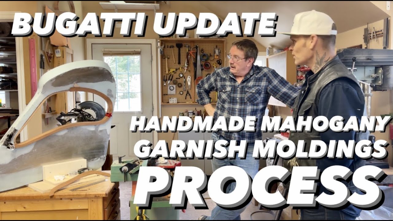 BUGATTI UPDATE: MAHOGANY GARNISH MOLDINGS FOR THE DOOR WINDOWS