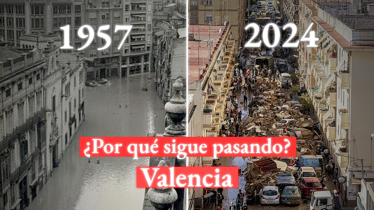 Por qué Valencia se sigue inundando
