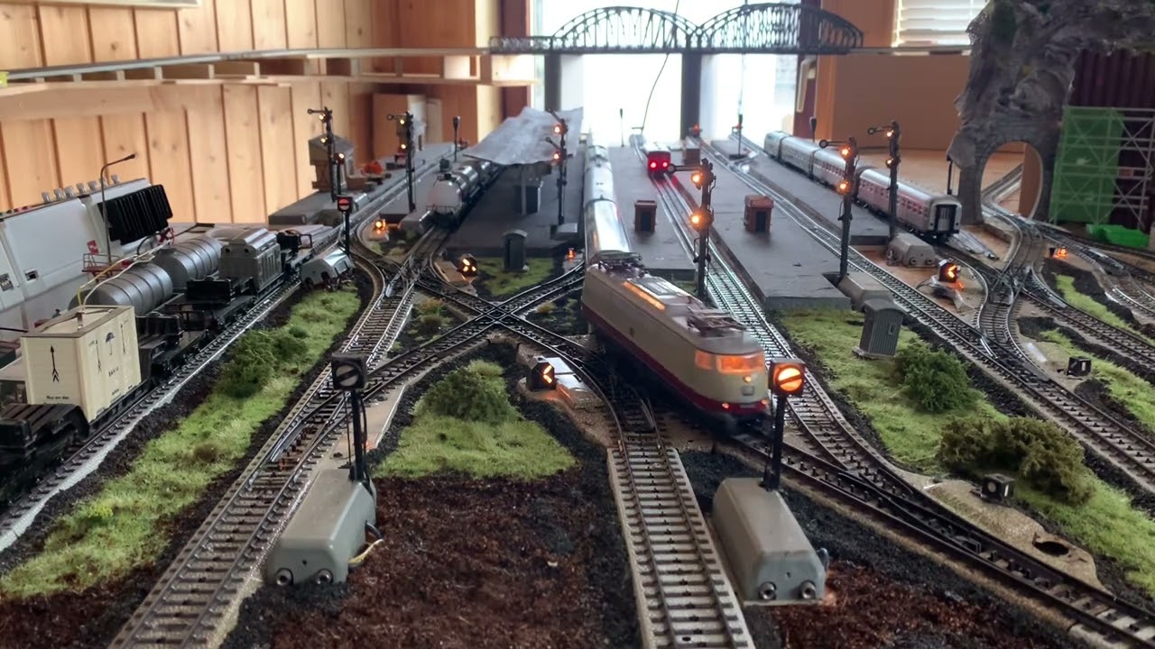 Märklin M-Gleis Sackbahnhof.