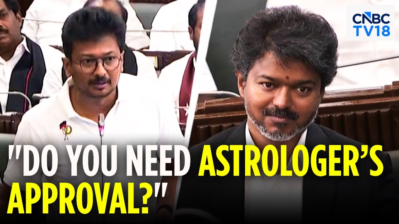 Udhayanidhi Stalin Challenges CM Vijay: 'Astrologer's Nod Needed to Open Corruption Files?' | N18V