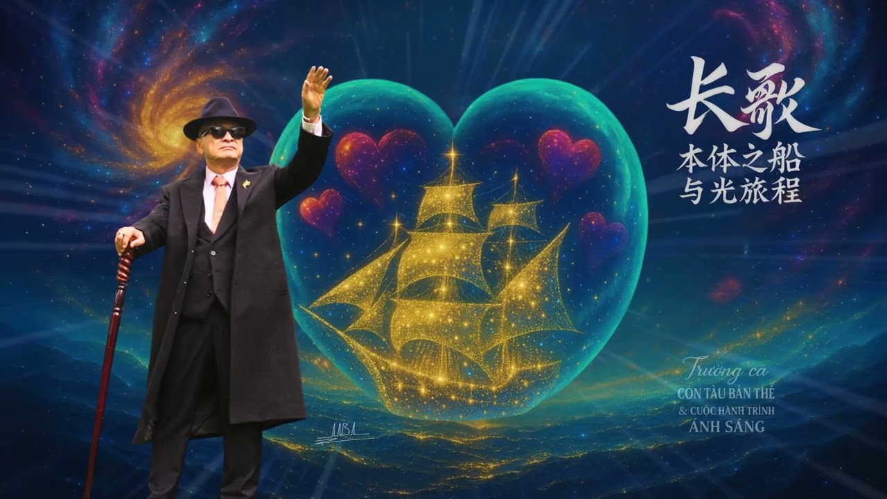 20251001 -《本体之船与光之旅程》- TRƯỜNG CA CON T&Agrave;U BẢN THỂ & CUỘC H&Agrave;NH TR&Igrave;NH &Aacute;NH S&Aacute;NG