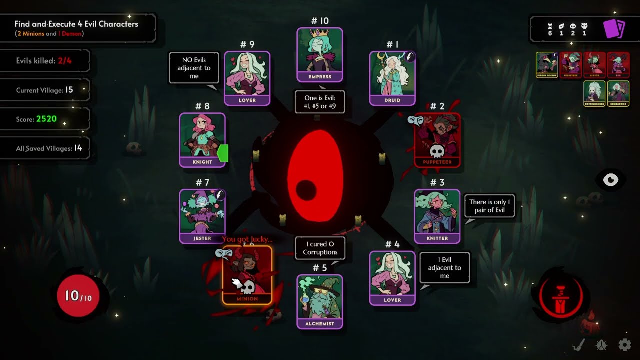 Demon Bluff | The 3 Knights Problem
