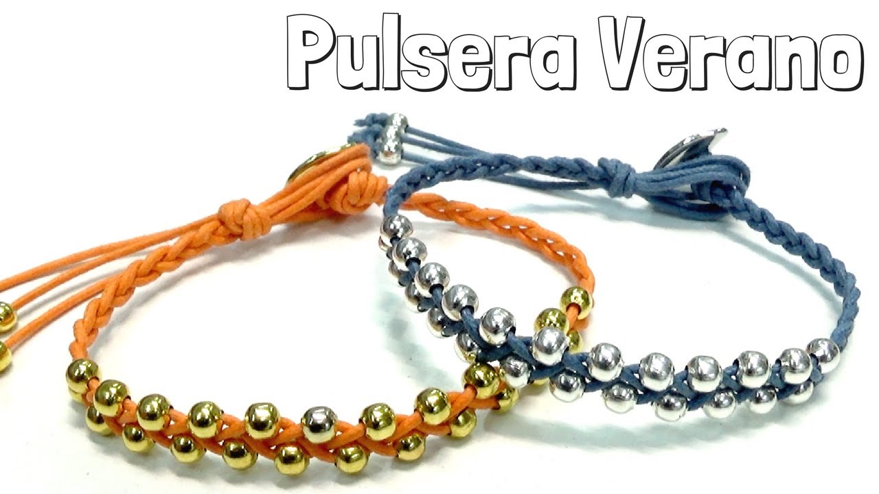 Como hacer una pulsera trenzada - Facil DIY Tutorial completo