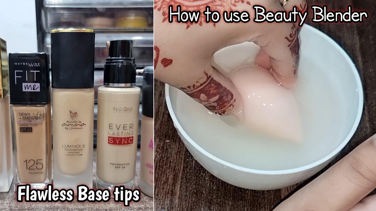 How to use Beauty Blender for Flawless Face Base || Most Important Tips for beginners!!