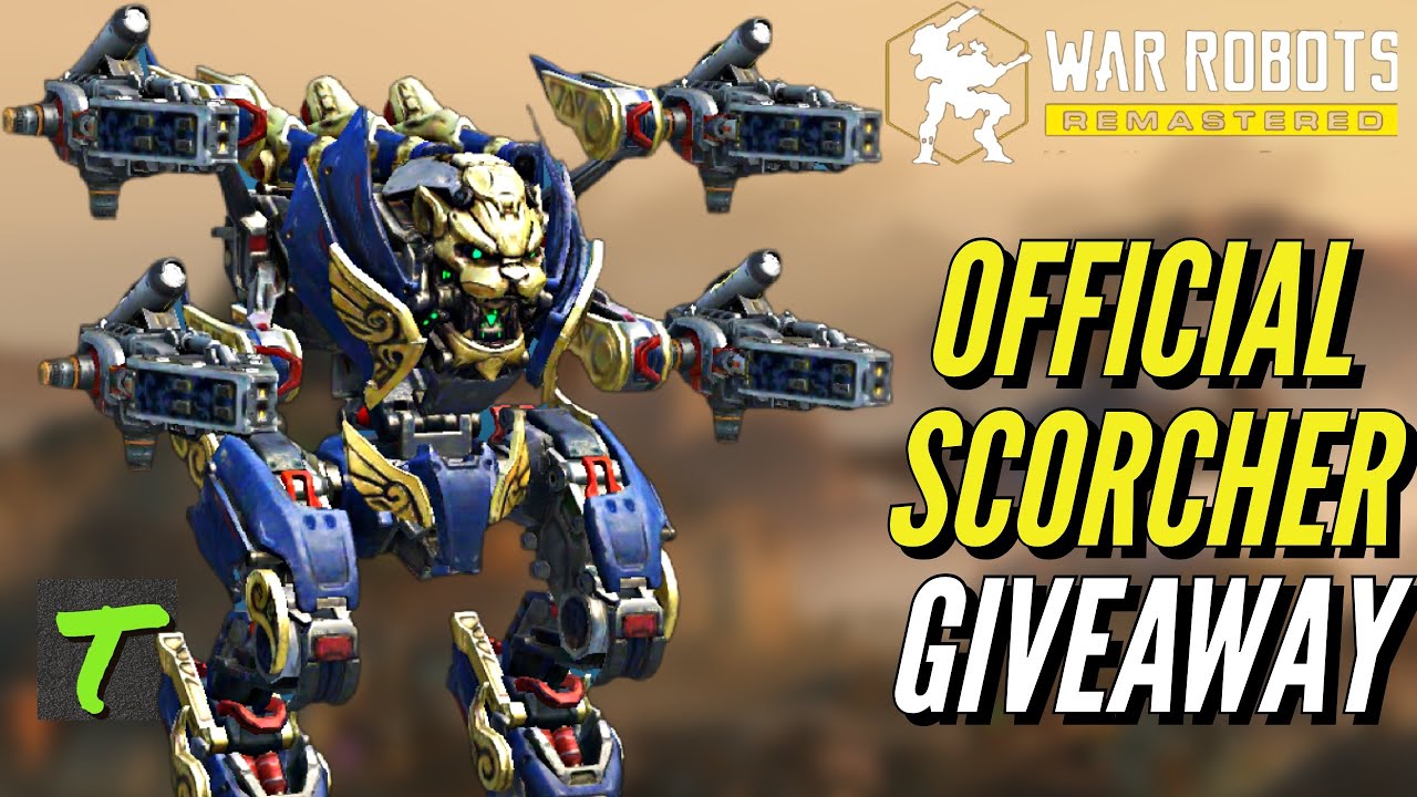 [WR] War Robots Official Scorcher Giveaway - #WRwinscorcher New Event Neon Anniversary Update