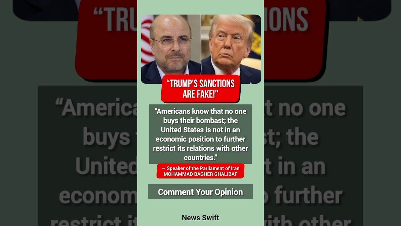 &ldquo;BOMBAST!&rdquo;: Iran Speaker Mocks Trump Sanctions