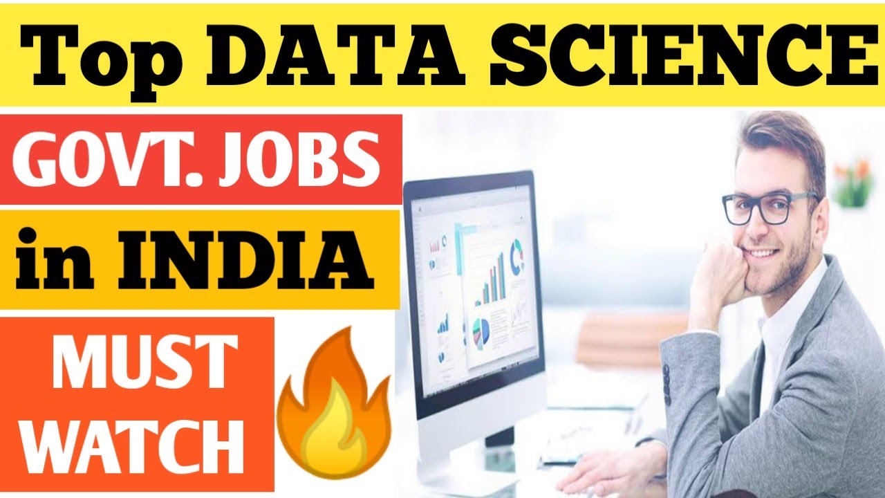 🔥Top Data Science Government jobs in India | Data science jobs for freshers|Career in Data Science🔥