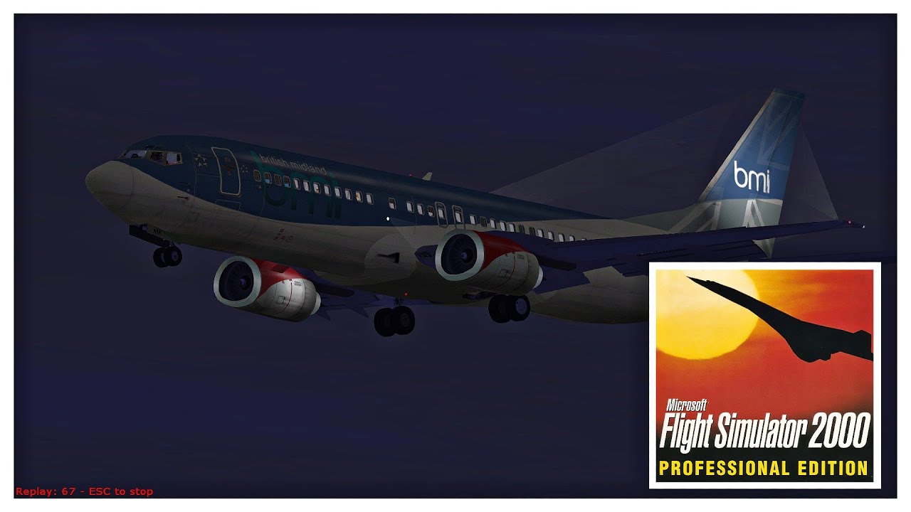 DreamFleet 737-400 Flight Simulator 2000 (KDFW - KIAH) Test Flight Highlights