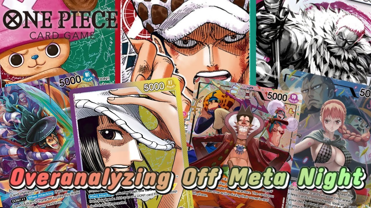 Overanalyzing my Locals' First Off Meta Night! | One Piece TCG Tier List & Discussion