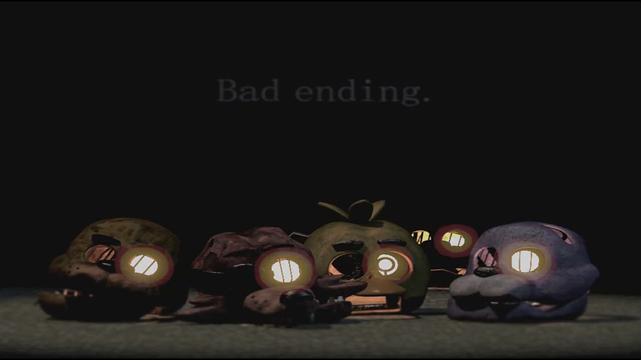 2 Versions Of The FNAF 3 Mini Games
