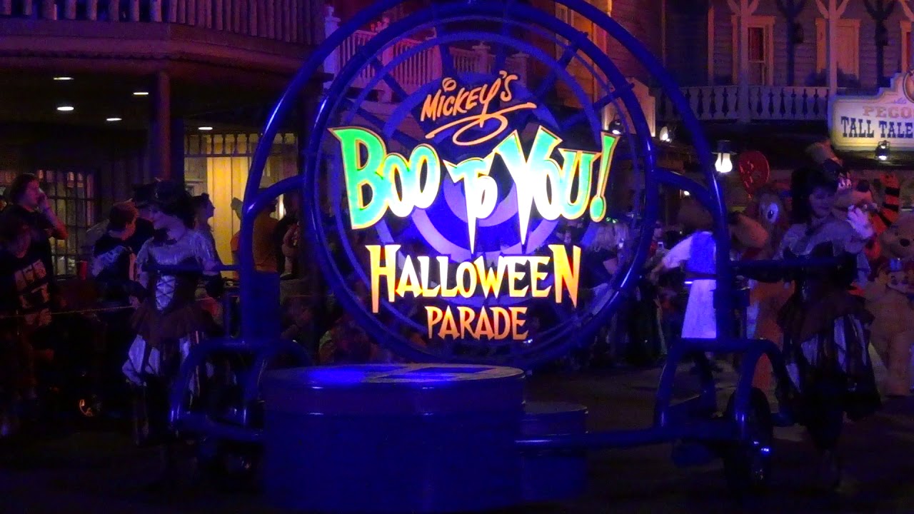 Mickey's Boo To You Parade - Magic Kingdom 10/27/2017