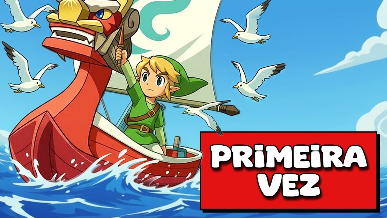 Zelda Wind Waker Pela Primeira Vez: O JOGO QUE EU SEMPRE QUIS JOGAR! ⛵️✨