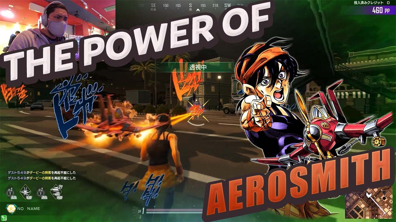 Using the True Power of Naranccia and Aerosmith - Jojos Bizarre Adventure Last Survivor Gameplay