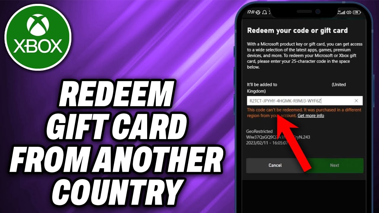 How To Redeem Xbox Gift Card From Another Country - Quick Help