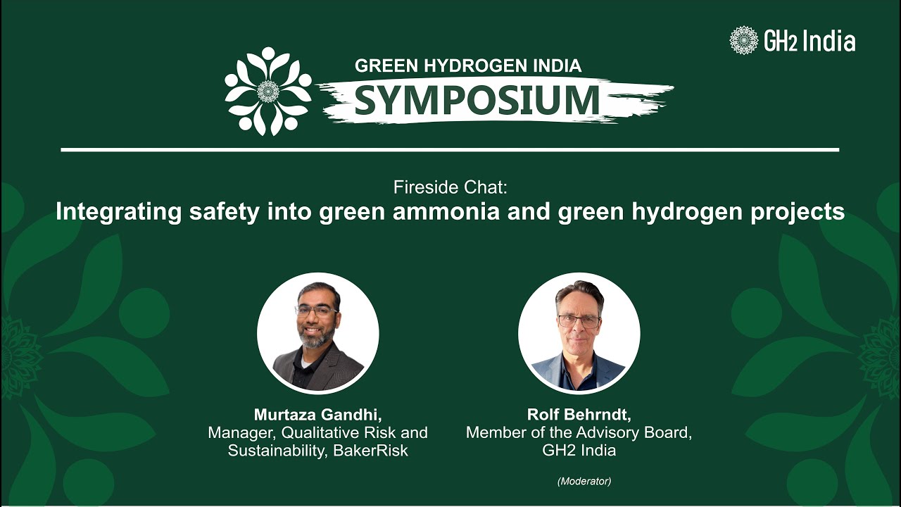 Fireside Chat: Integrating safety into green ammonia and green hydrogen projects