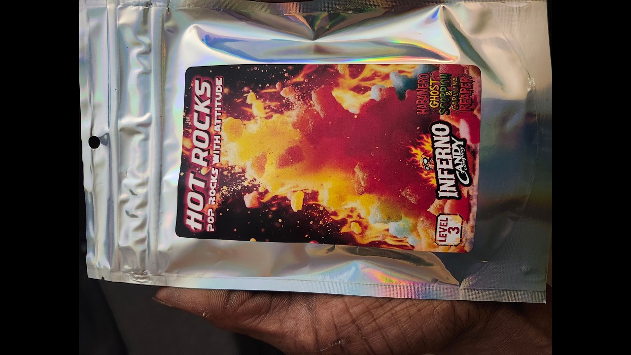 Hot Rocks!! Pop Rocks with an attitude!! lets see how hot they are!
