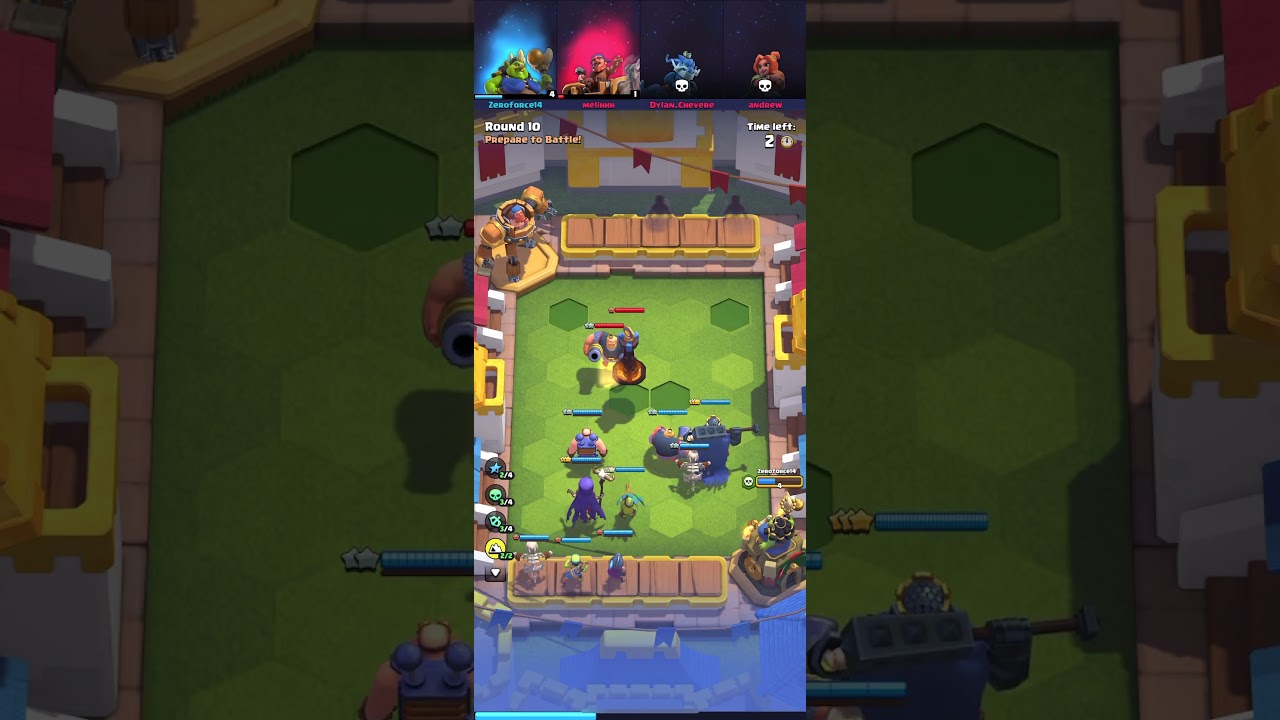 Clash Royale - Merge Tactics (vs. Building master)